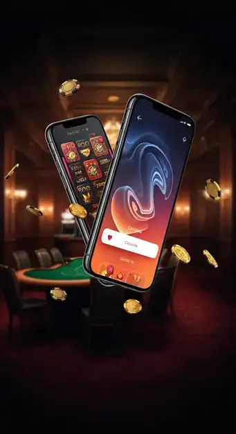 A vibrant interface of Vegastars Casino displaying popular slot games and current bonus offers on a desktop and mobile device.